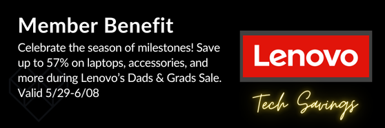 Member Benefit - Lenovo 5.30.25