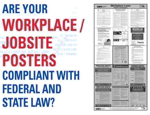 Job site poster